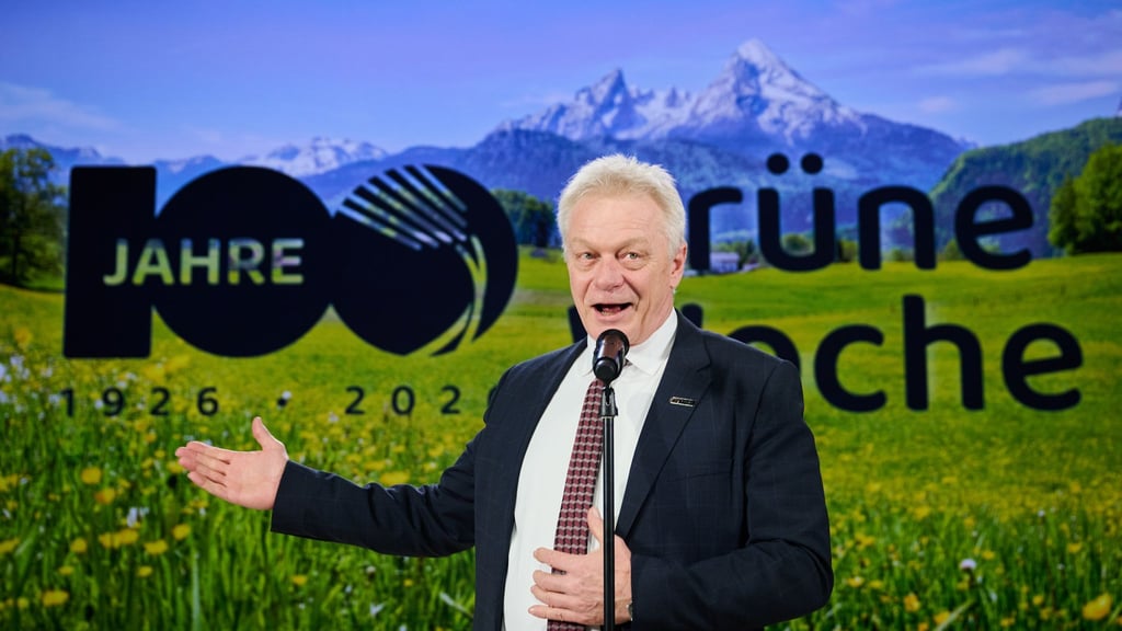 Agrarminister Alois Rainer wird am Freitagmorgen zum Eröffnungsrundgang auf der Grünen Woche erwartet.