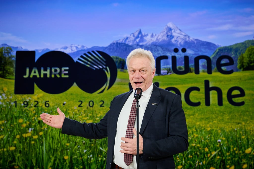 Agrarminister Alois Rainer wird am Freitagmorgen zum Eröffnungsrundgang auf der Grünen Woche erwartet.