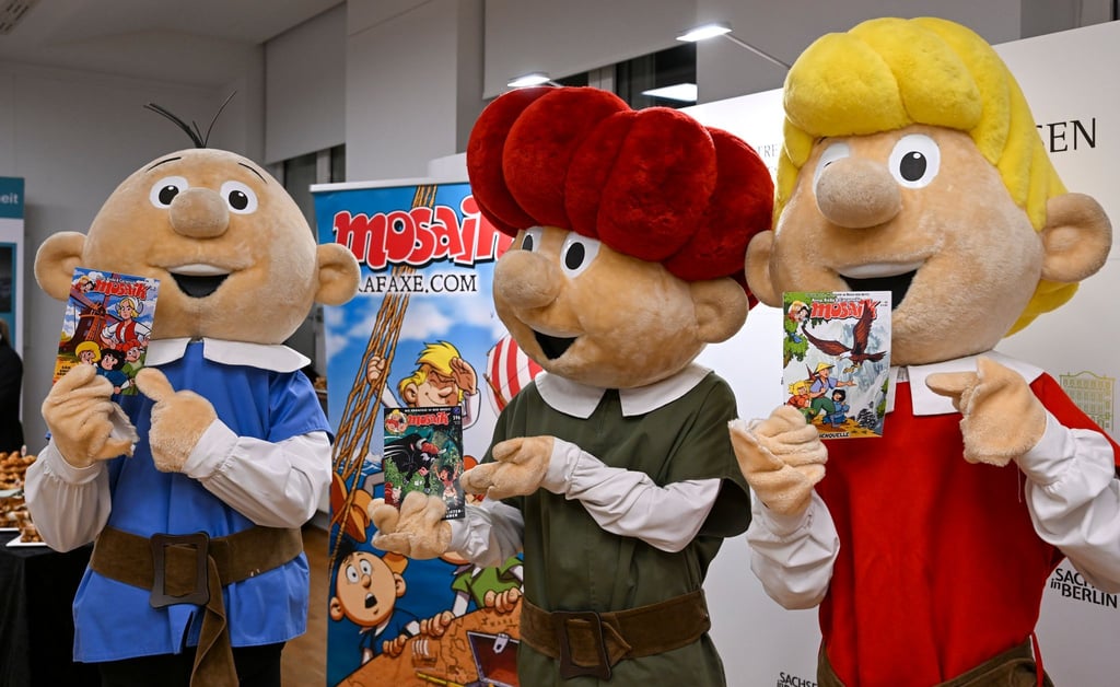 Erleben seit 50 Jahren Abenteuer als Comic-Helden: die Abrafaxe. Nun verschlägt es sie ins Erzgebirge. (Archivbild)