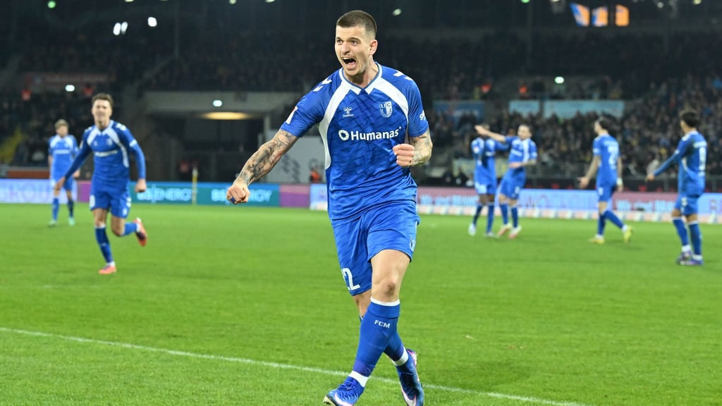 Mateusz Zukowski brachte Magdeburg per Abstauber in Führung