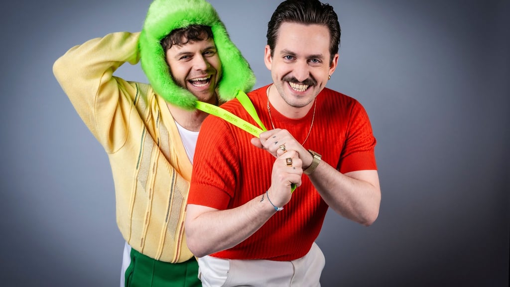 Zusammen mit David „Miirtek“ Starosciak (l.) will der aus Salzgitter stammende Marti Fischer (r.) Deutschland beim Eurovision Song Contest vertreten.