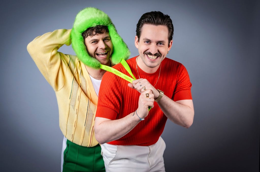 Zusammen mit David „Miirtek“ Starosciak (l.) will der aus Salzgitter stammende Marti Fischer (r.) Deutschland beim Eurovision Song Contest vertreten.