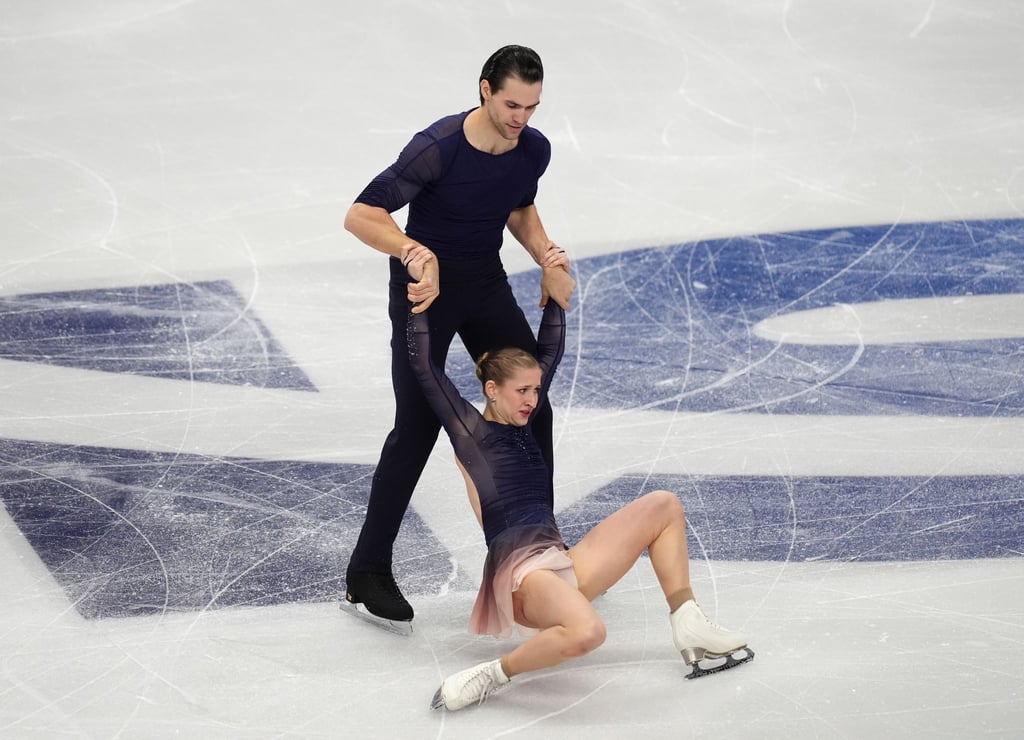 Die Olympia-Generalprobe haben Minerva Hase (v) und Nikita Volodin verpatzt.