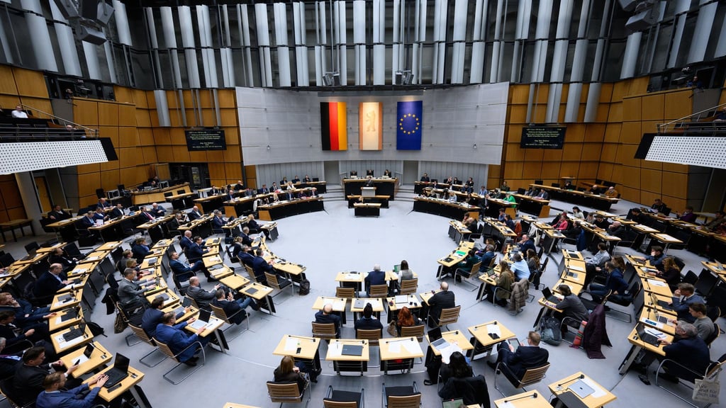 Bei Sitzungen des Berliner Abgeordnetenhauses vergreifen sich Parlamentarier schon mal im Ton. (Archivbild)