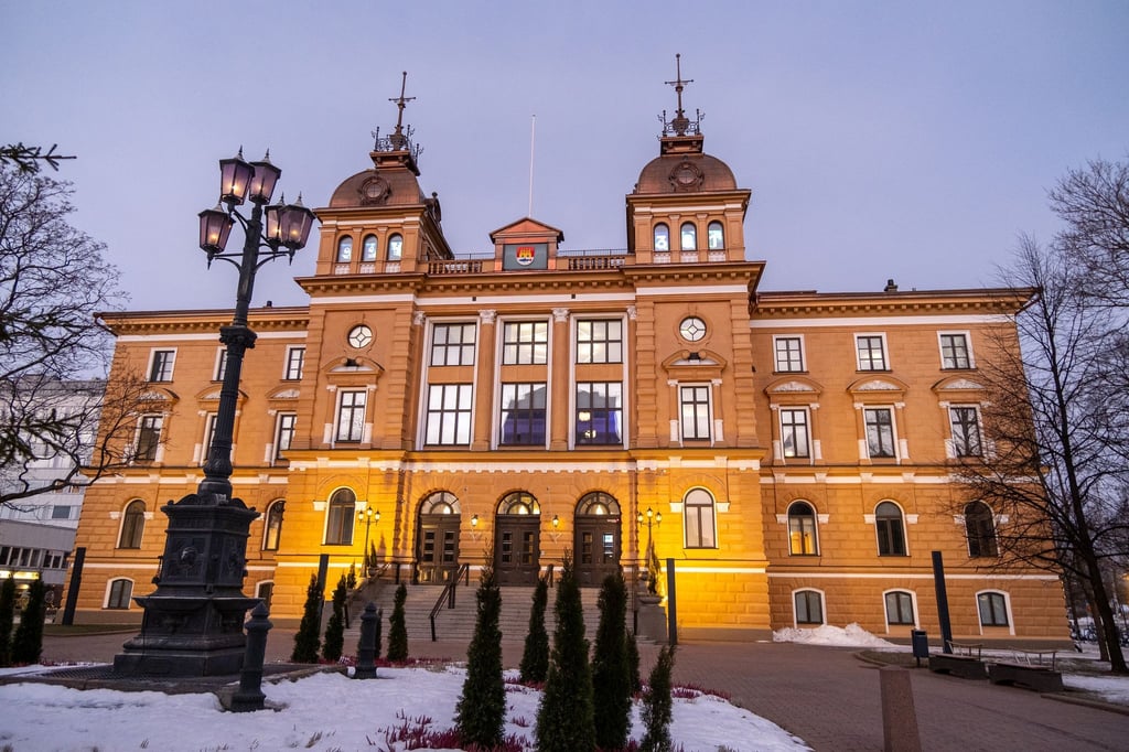 Die nordfinnische Stadt Oulu feiert den Beginn des Jahres als Kulturhauptstadt.