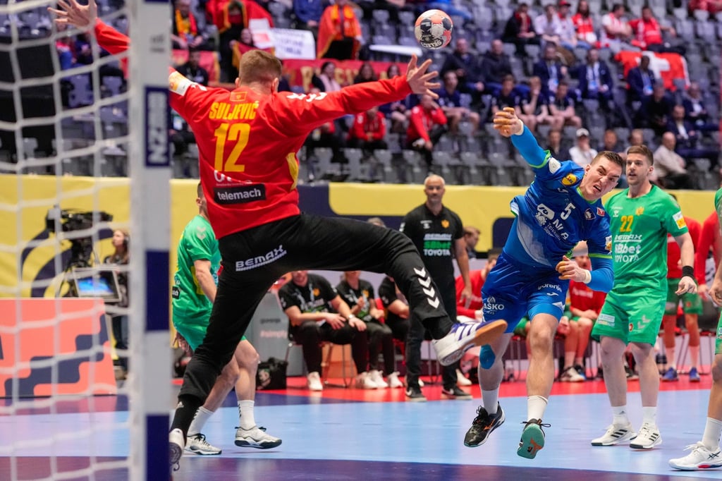 Rekordspiel: Beim Duell zwischen Slowenien und Montenegro fallen so viele Tore wie noch nie bei einer Handball-EM.