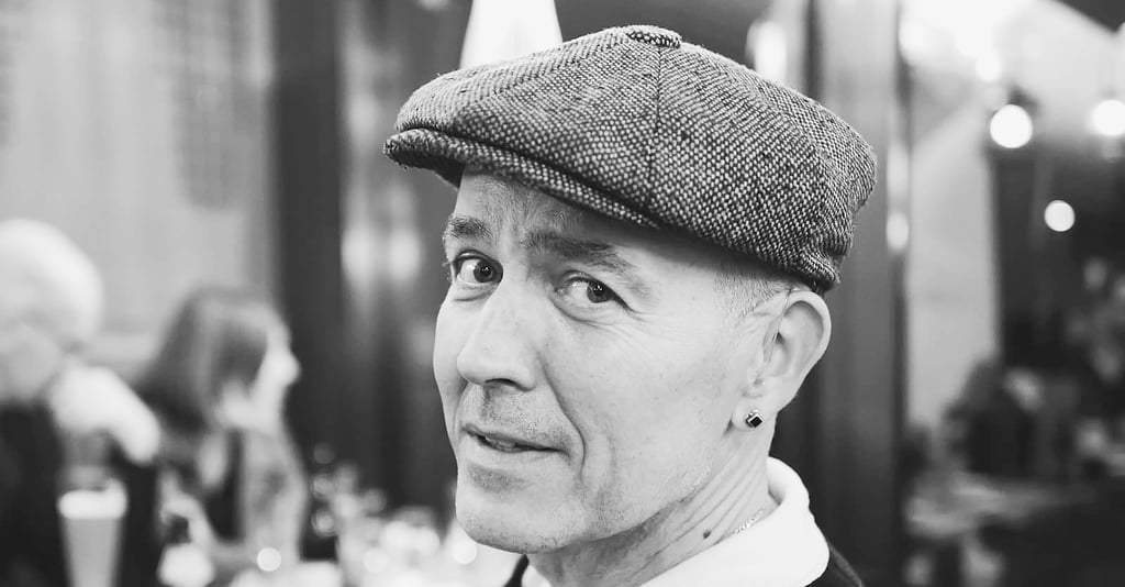 Musiker Mirco Vogel alias  Ähm Pfau  aus Lüderitz.