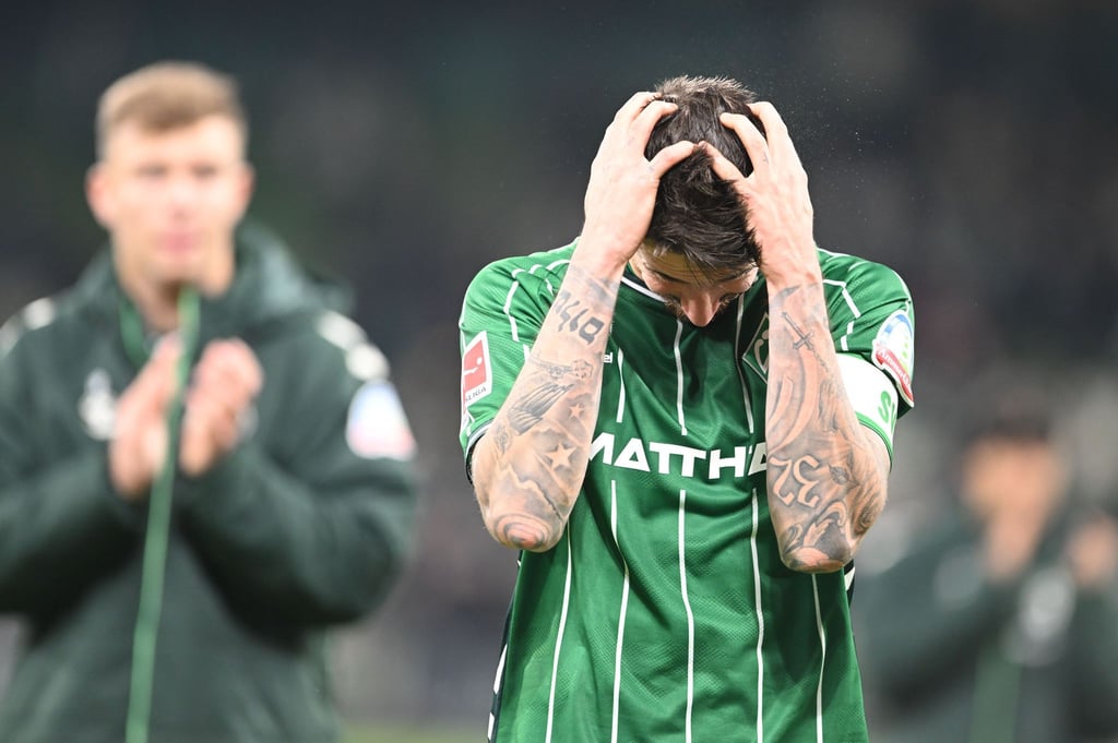 Bremen gibt den Sieg gegen Frankfurt aus der Hand.