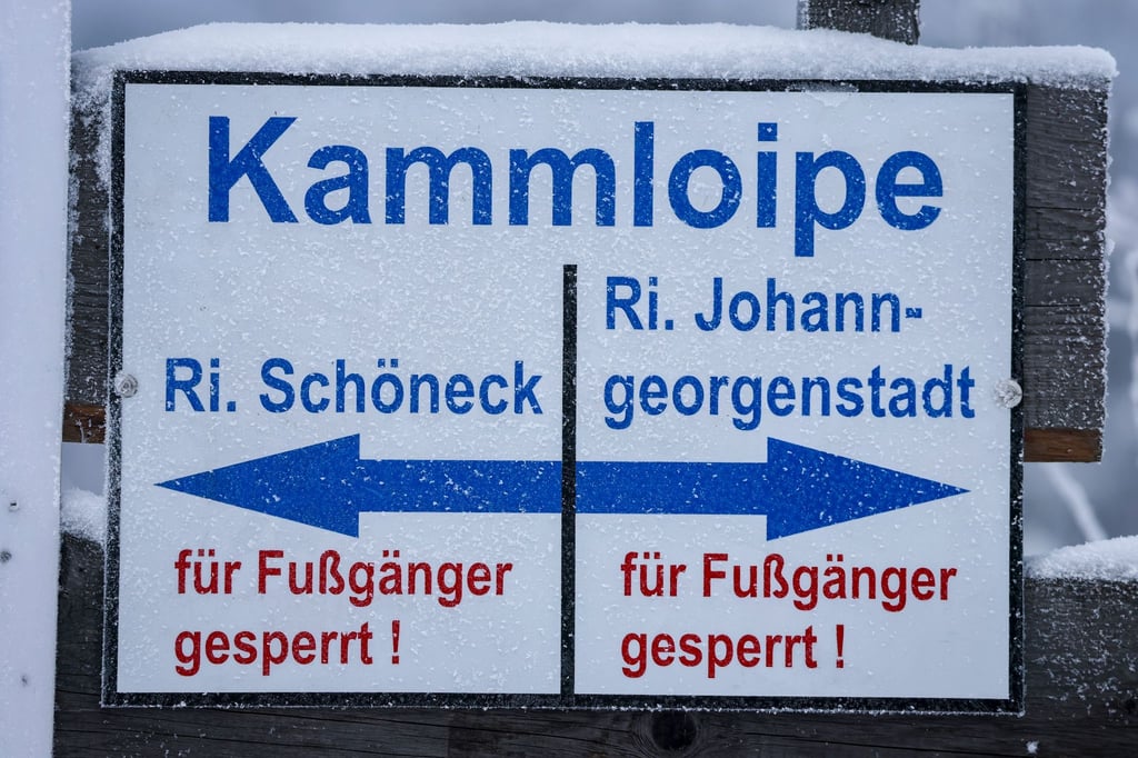 Wegen Tauwetters ist die Kammloipe im Erzgebirge nur noch eingeschränkt nutzbar. (Symbolbild)