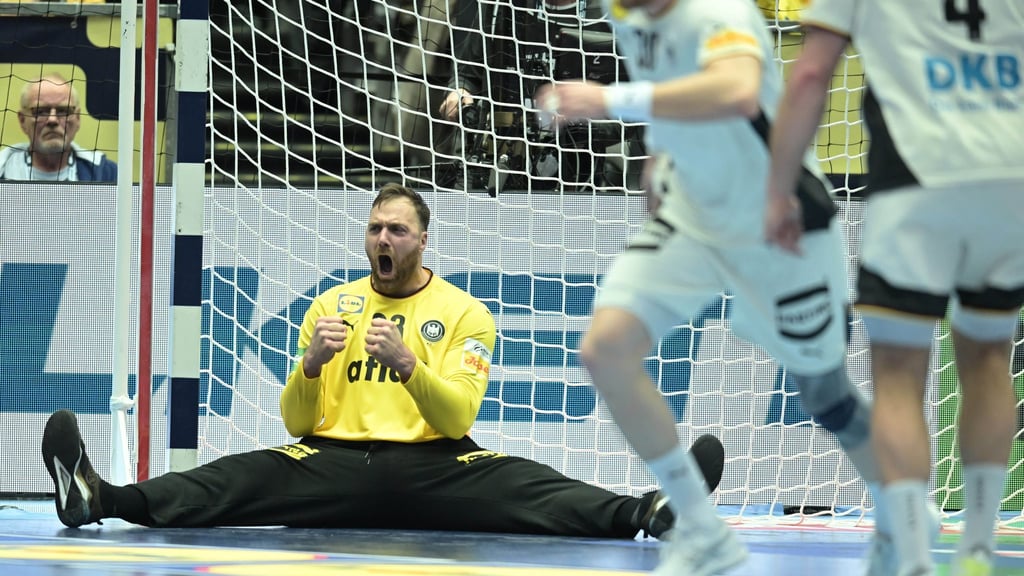 Andreas Wolff gibt nach seinem Gesichtstreffer zum EM-Auftakt Entwarnung.