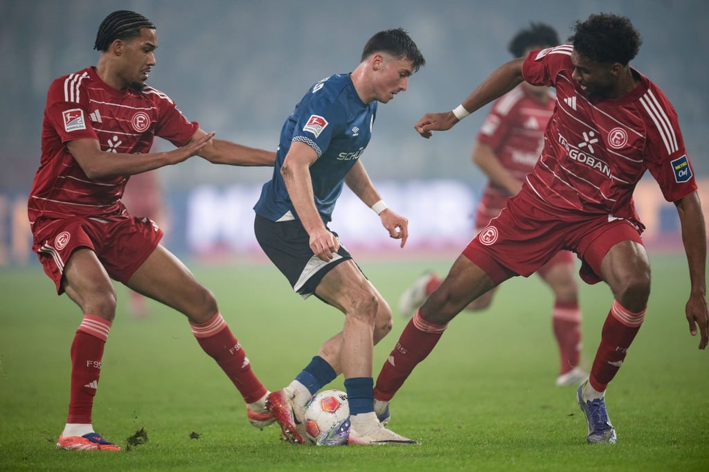 Kein Durchkommen für Arminia in der Düsseldorfer Arena.