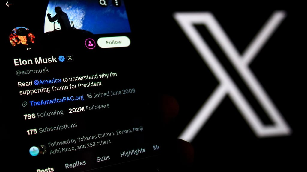 Die Online-Plattform X ist am Freitagnachmittag in mehreren Ländern ausgefallen.