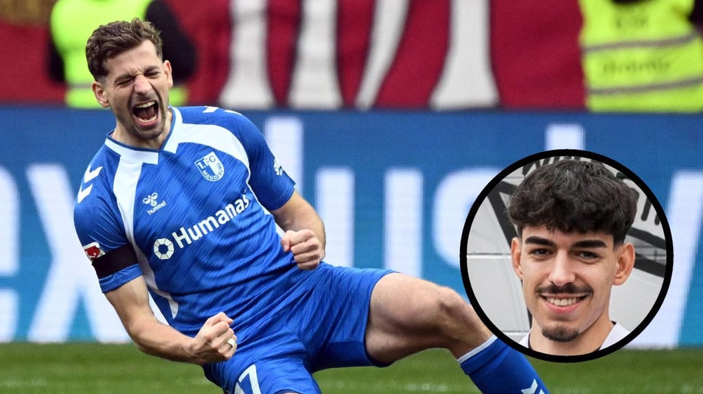 FCM-Stammspieler Alexander Nollenberger und sein Bruder Nico (kleines Bild).