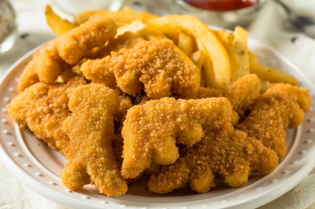 Vegane Dino-Nuggets des Unternehmens Anhaltinische Geflügelspezialitäten GmbH aus Sachsen-Anhalt werden bundesweit zurückgerufen.
