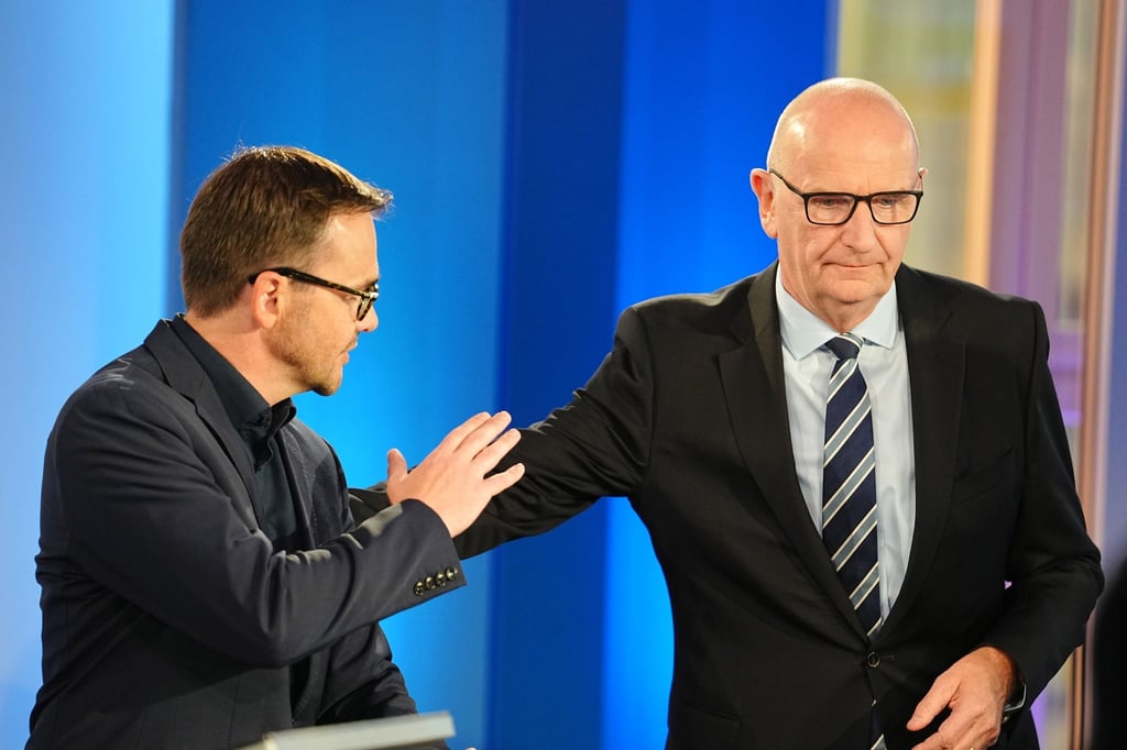 Brandenburgs SPD-Ministerpräsident Dietmar Woidke und CDU-Landeschef Jan Redmann sprechen über eine gemeinsame Koalition (Archivbild).