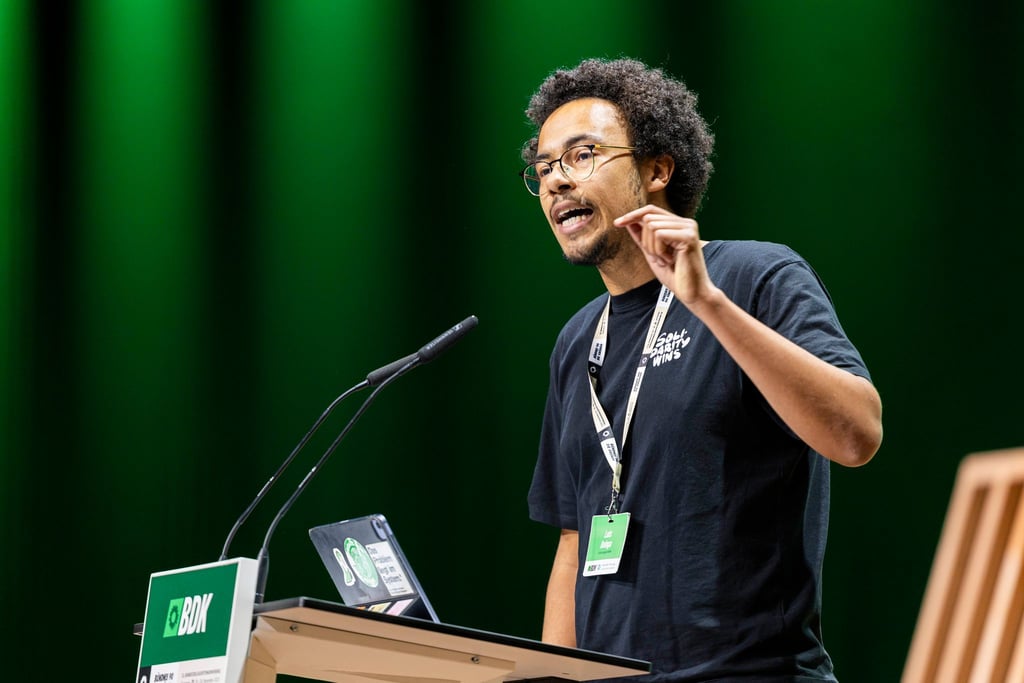 Der Grüne-Jugend-Chef Luis Bobga sorgt mit einer Beschimpfung des Bayerischen Ministerpräsidenten Markus Söder für Rücktrittsforderungen aus der CSU. (Archivbild)