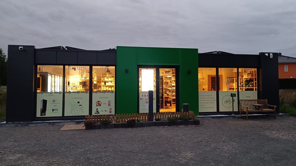 Weil der Dorf-Laden in Containern auch ohne Kassierer auskommt, kann Tag und Nacht eingekauft werden. Treseburg, Stecklenberg und Allrode hätten gerne ihren eigenen „Schopp“.