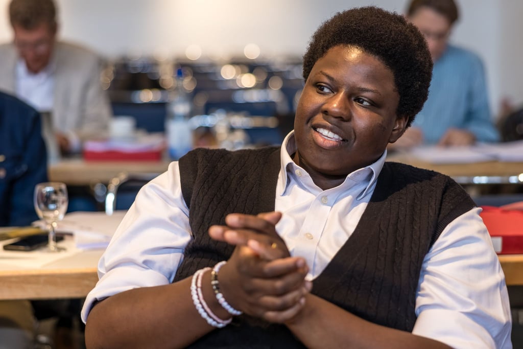 Der Brandenburger Landeschef der Jusos, Leonel Richy Andicene, rechnet mit Konfliktpunkten bei den Verhandlungen mit der CDU. (Archivbild)