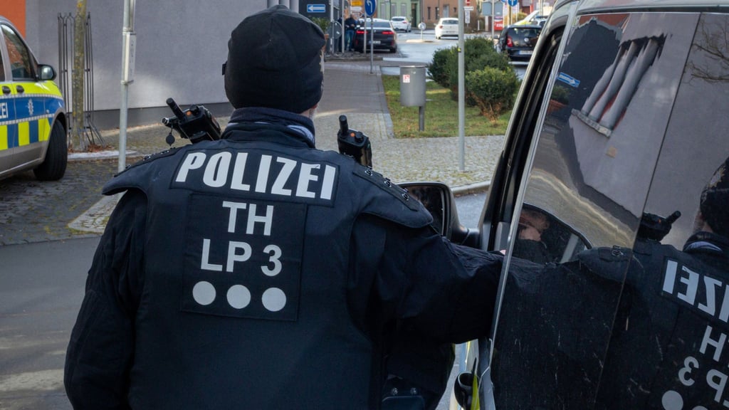 Die Polizei sicherte die Veranstaltung ab.