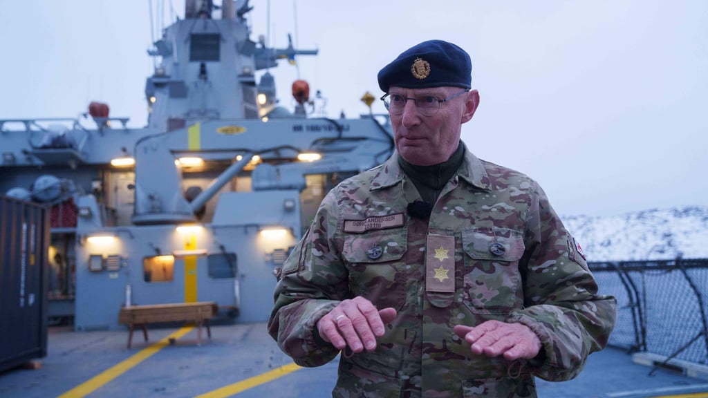 Søren Andersen ist Chef des Arktischen Kommandos.