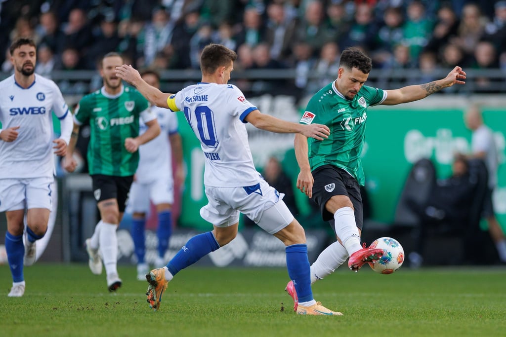 Marvin Wanitzek (10) war der Karlsruher Matchwinner.