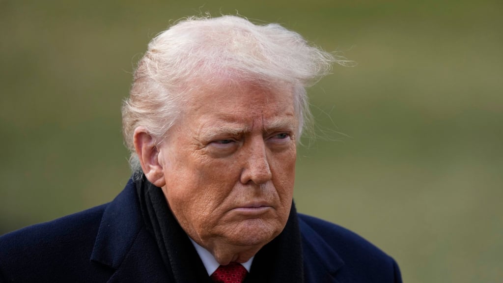 Trump kündigt wegen Grönland Zölle gegen Deutschland an. (Archivbild)