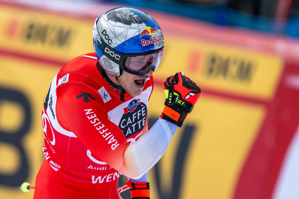 Eine Klasse für sich: Der Schweizer Ski-Star Marco Odermatt.