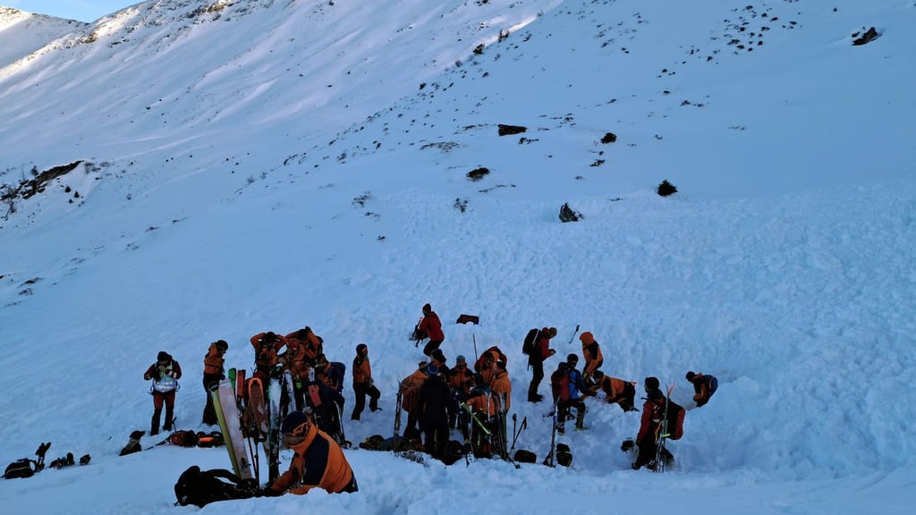 Rettungskräfte waren am Finsterkopf im Einsatz.
