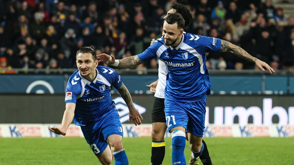 Gingen in Braunschweig mit denkbar gutem Beispiel voran: Baris Atik (l.) und Falko Michel.