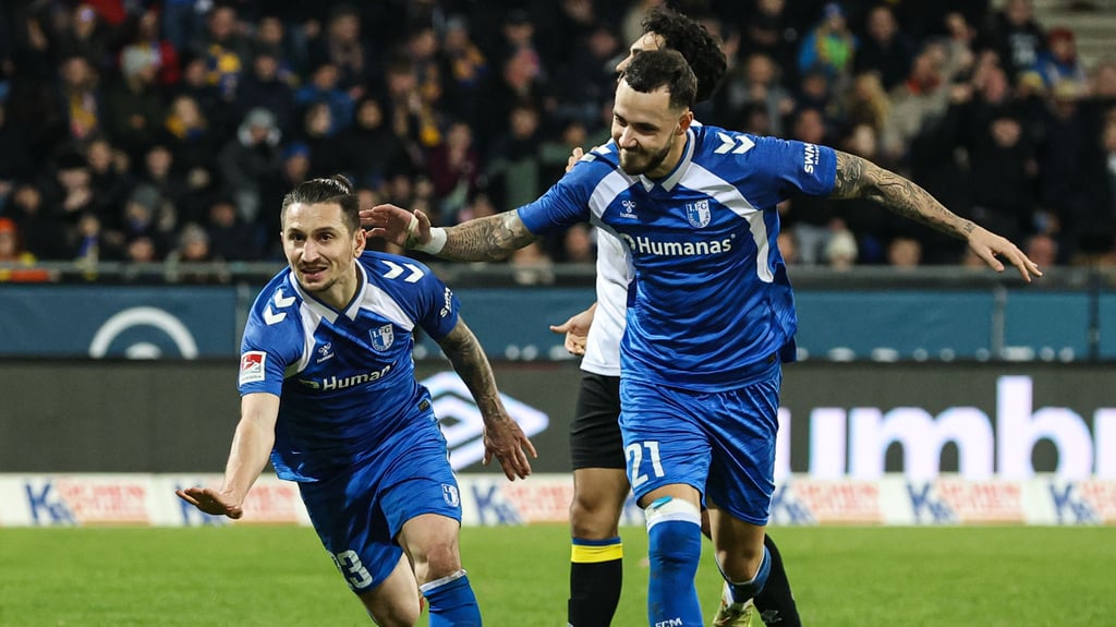 Gingen in Braunschweig mit denkbar gutem Beispiel voran: Baris Atik (l.) und Falko Michel.