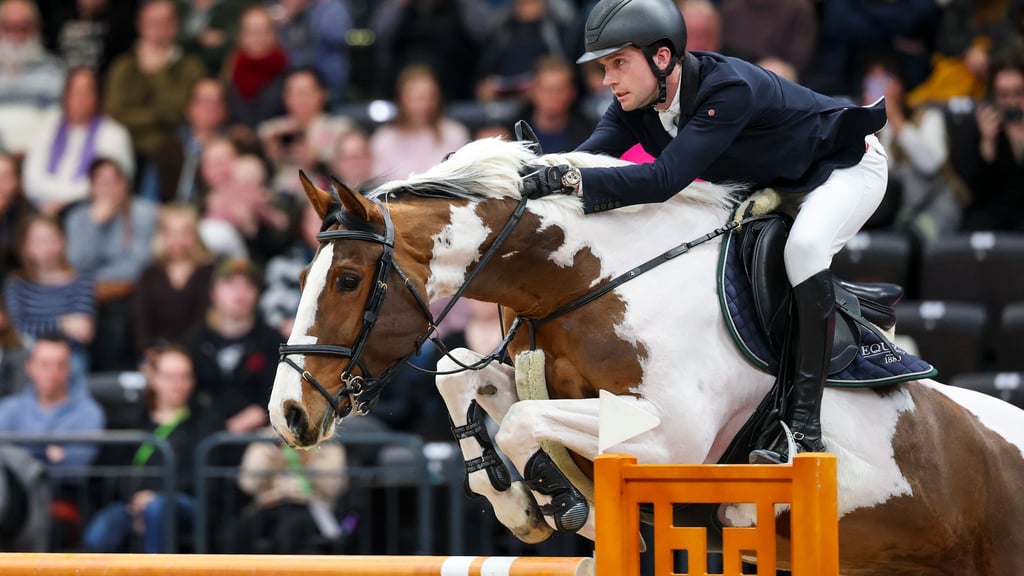 Gerrit Nieberg ritt im Stechen auf den dritten Platz.