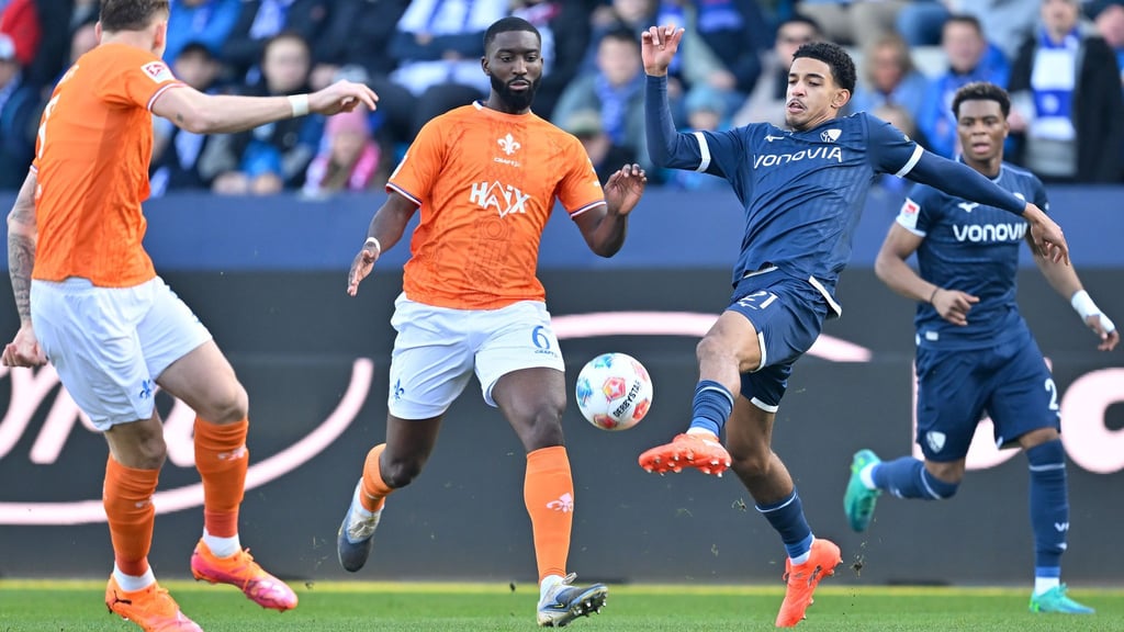 Bochum und Darmstadt lieferten sich eine torreiche Partie.