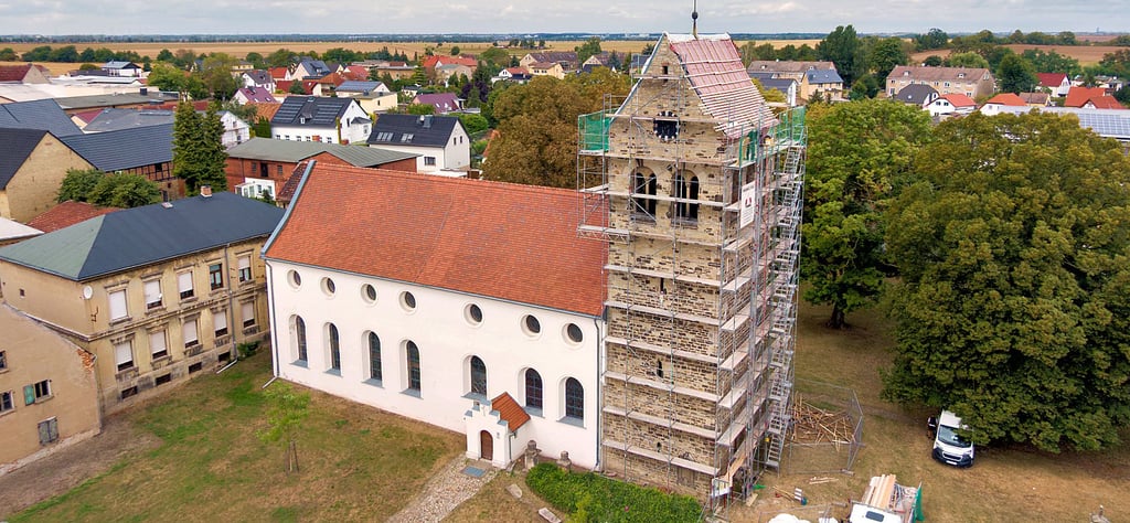 Auf Welslebens Kirchplatz könnte ein Mittelaltermarkt anlässlich des Jubiläums stattfinden. 