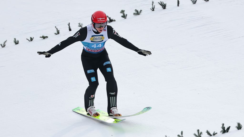 Karl Geiger vergab in Japan eine große Chance. (Archivbild)