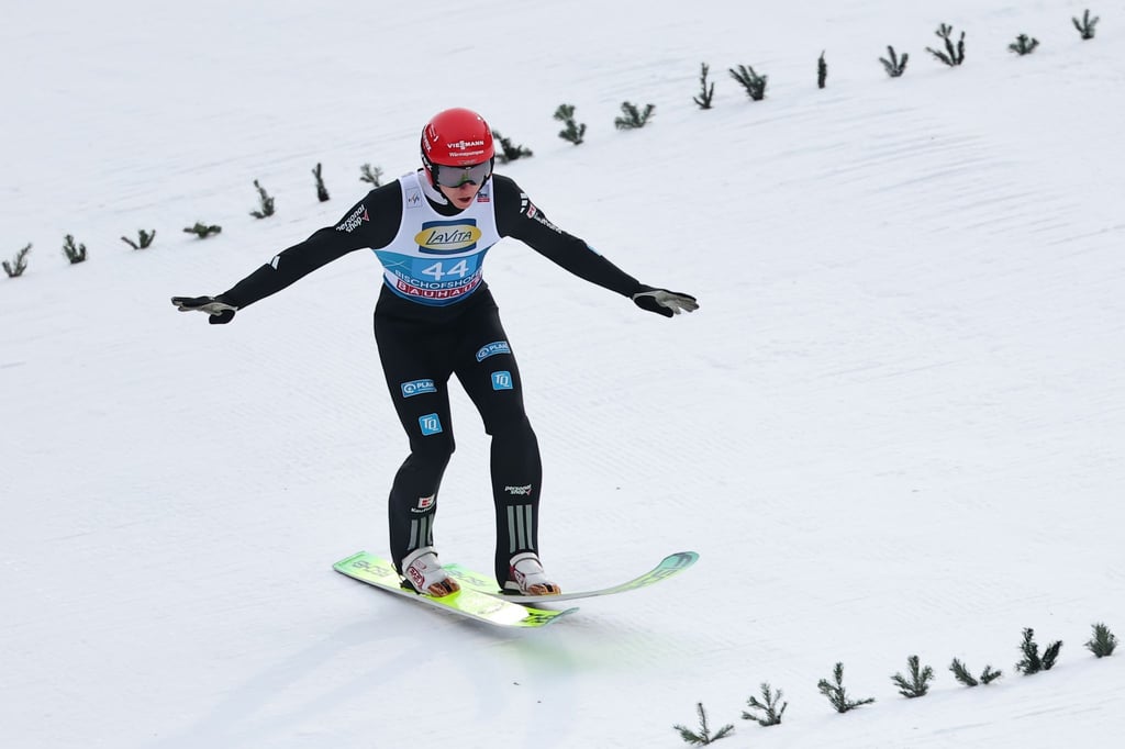 Karl Geiger vergab in Japan eine große Chance. (Archivbild)