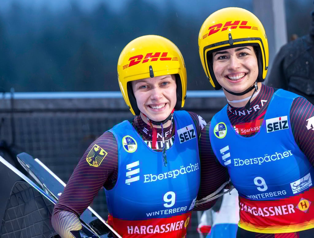 Europameisterinnen: Jessica Degenhardt und Cheyenne Rosenthal.
