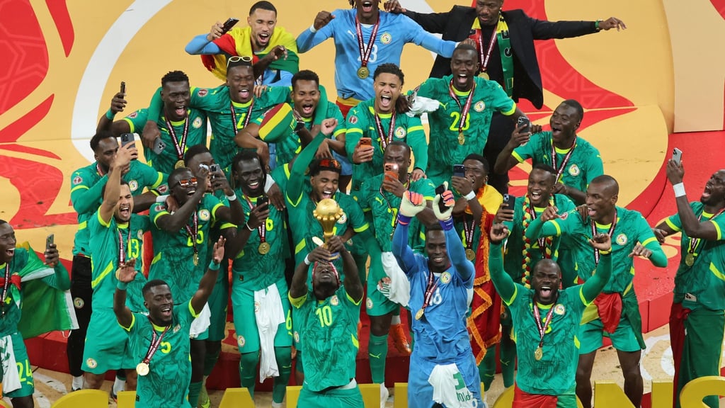 Senegal bejubelte das gute Ende im dramatischen Finale gegen Marokko