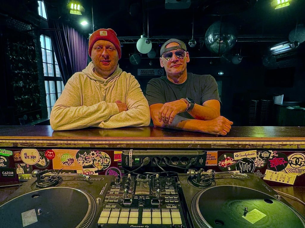 Benjamin Pape (l.) und Mike Andrae wollen ihrem Publikum in der Palette etwas Besonderes bieten. 