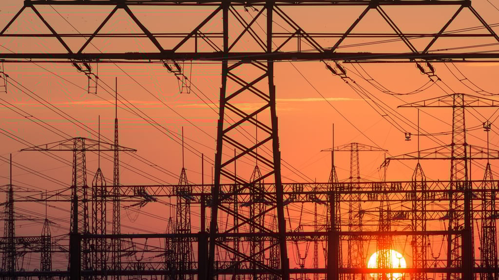 Sehr unterschiedlich sind die Zahlen zum Stromverbrauch in Sachsen-Anhalt. Hier ein Blick auf das Umspannwerk bei Wolmirstedt.