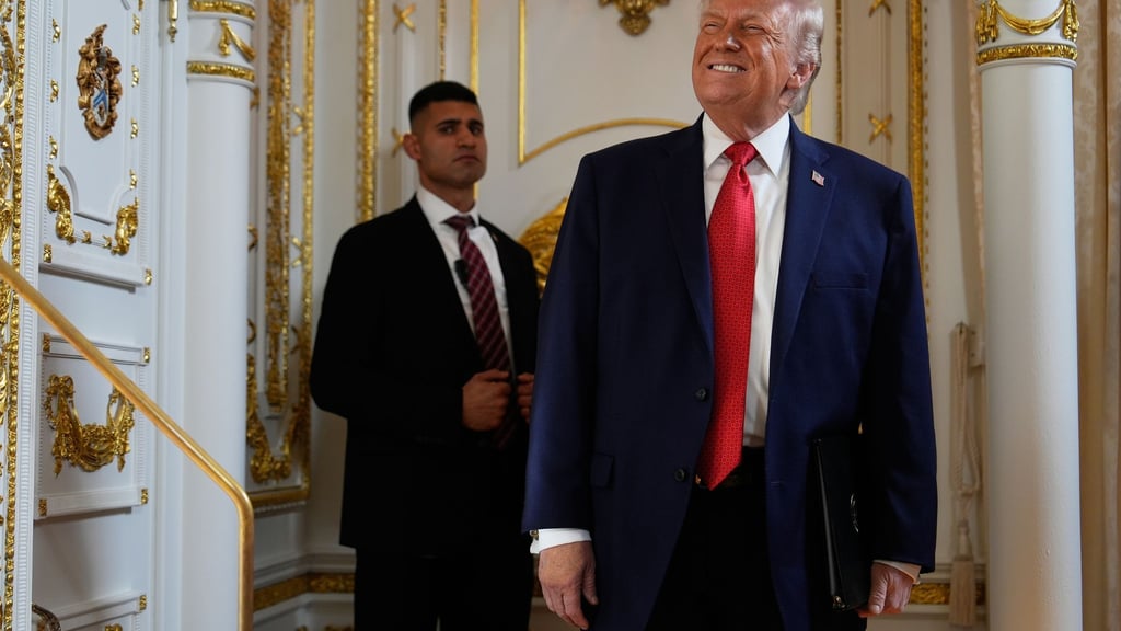 Mit seiner Zoll-Drohung sorgte US-Präsident Donald Trump für einen Eklat. (Archivbild)