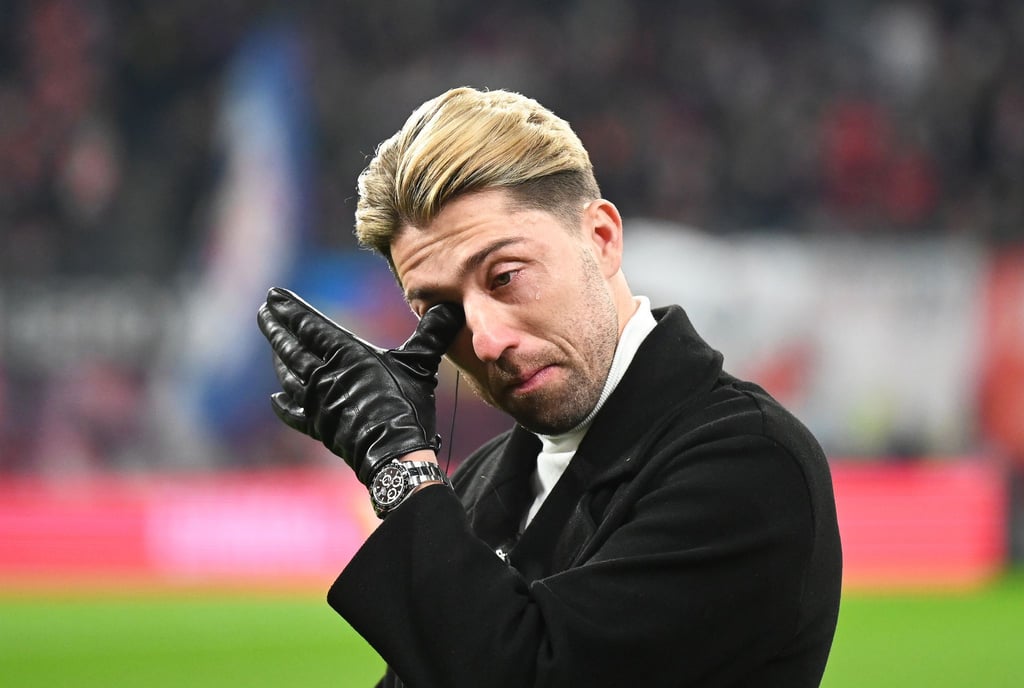 Kevin Kampl kamen am vergangenen Wochenende die Tränen bei seiner Verabschiedung.