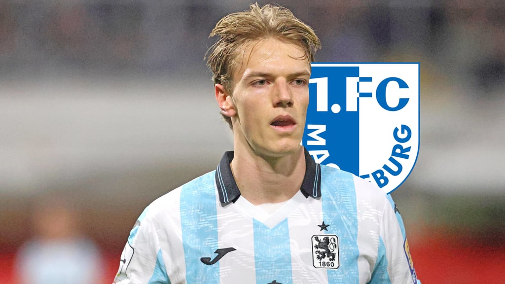 Clemens Lippmann hat beim TSV 1860 München einen laufenden Vertrag bis Sommer 2026. Offenbar ist der 1. FC Magdeburg interessiert.