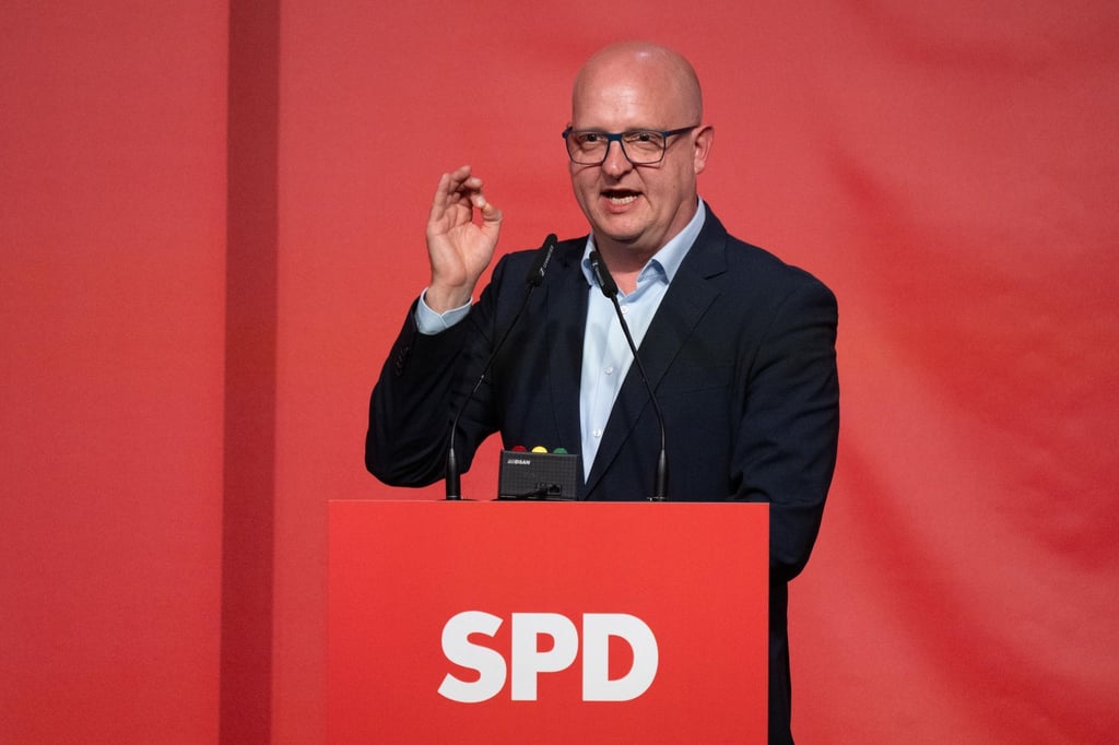 SPD-Parteichef Henning Homann sieht viel Reformbedarf in Sachsen. (Archivbild)