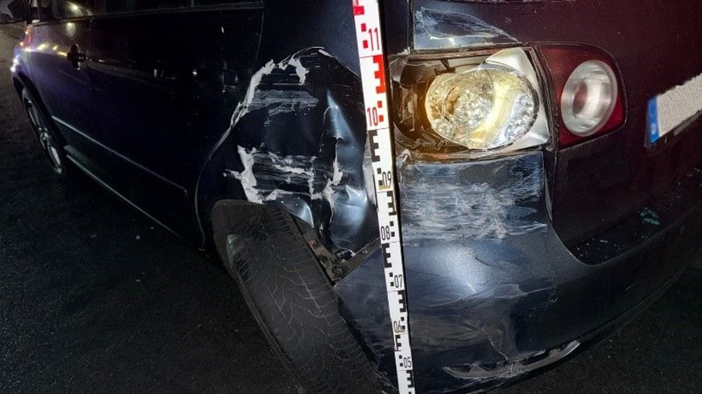 Zwischen Derben und Ferchland hat es einen Autounfall 