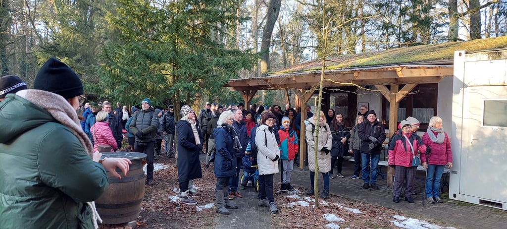 Start und Ziel ist die örtliche Jagdhütte gewesen.