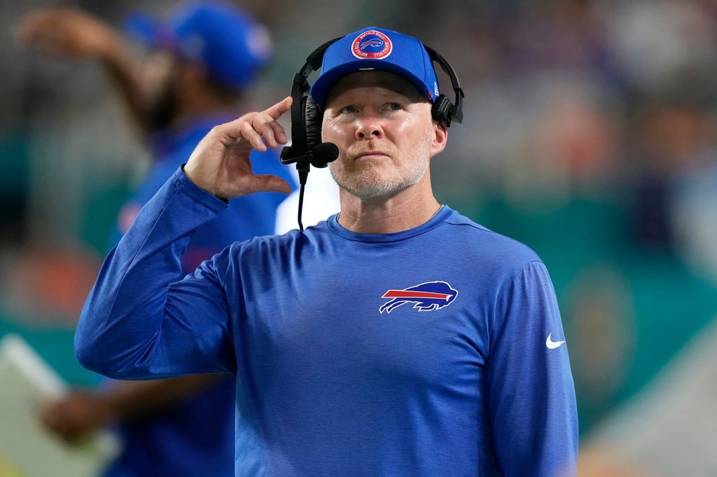 Die Buffalo Bills haben sich Medienberichten zufolge von Chefcoach Sean McDermott getrennt. (Archivbild)