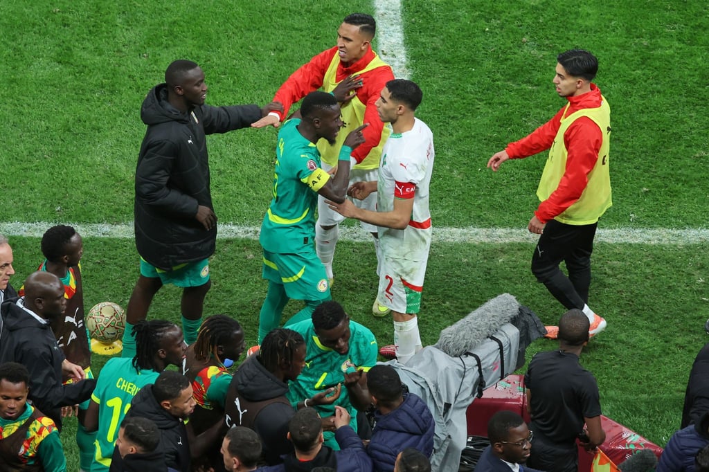 Beim Finale des Afrika Cups gab es reichlich Ärger.