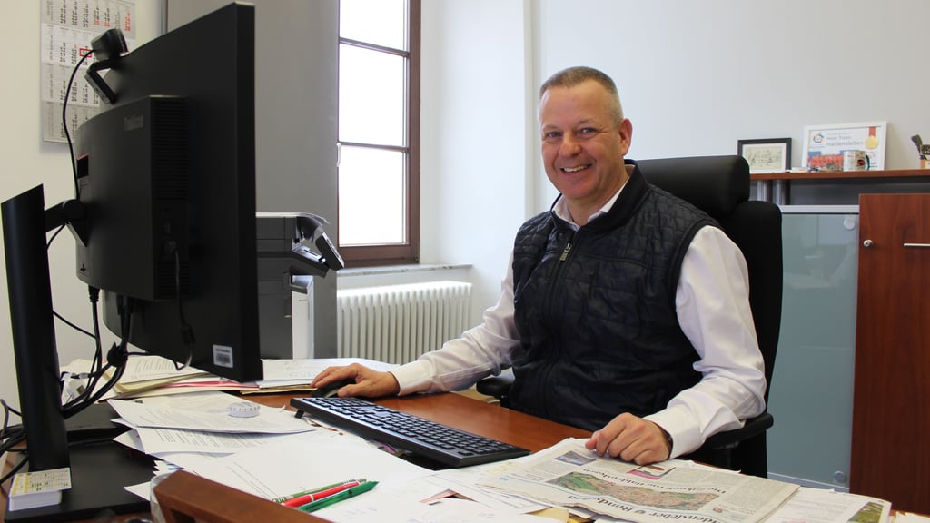 Bernhard Hieber (SPD) ist Bürgermeister der Stadt Haldensleben.