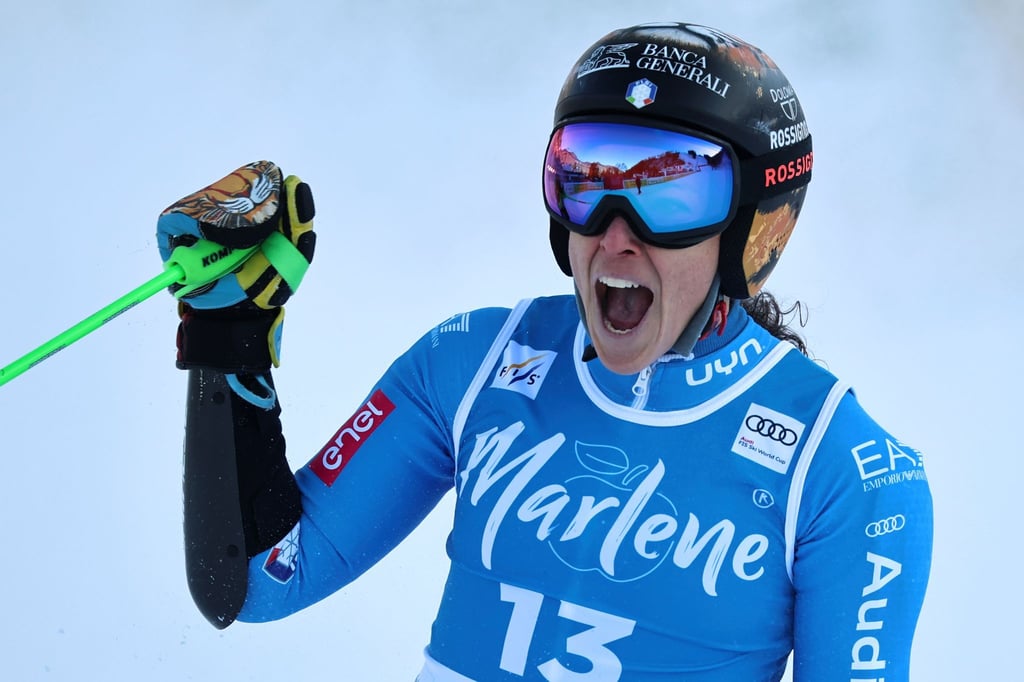 Jubelte nach einem famosen Comeback: Ski-Ass Federica Brignone.
