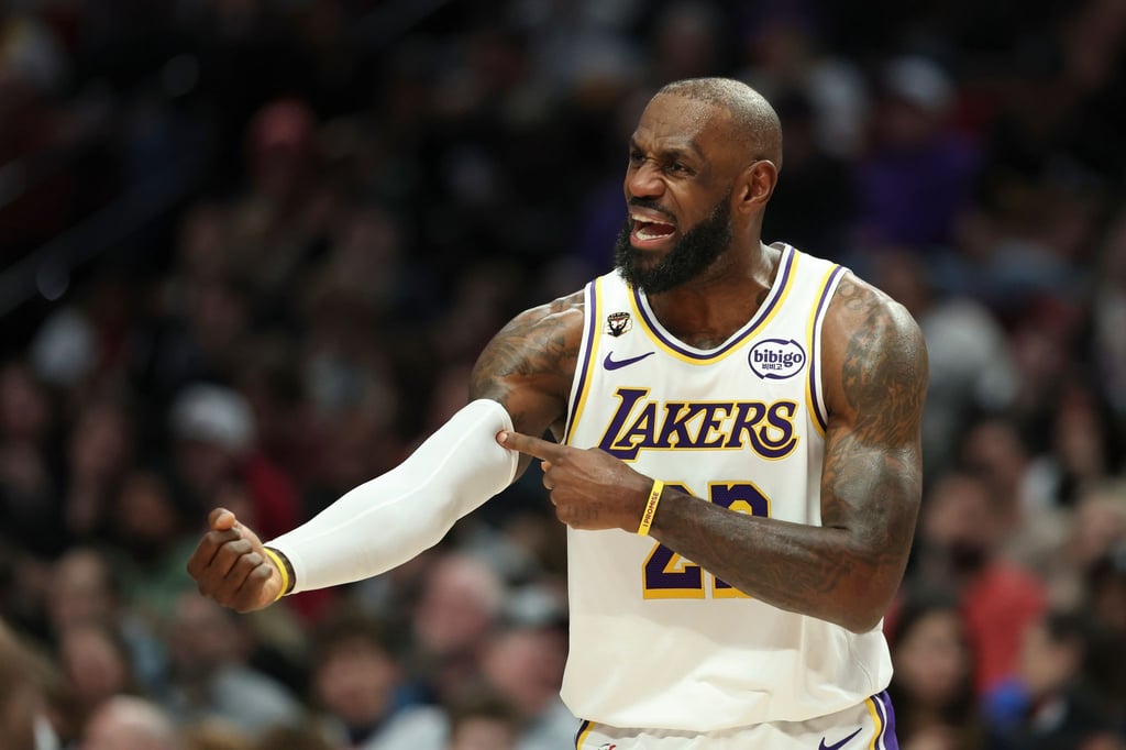 LeBron James gehört nach langer Zeit nicht zur Startformation im All-Star-Spiel der NBA.